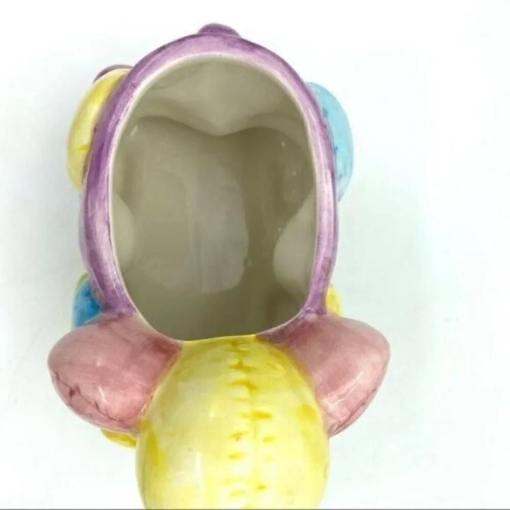 Vintage Planter Nursery Decor Baby Elephant